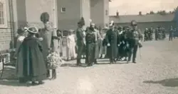 Södermanlands regemente. Konungens besök 1923