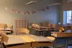 Vänersborg. Norra skolan, klassrum