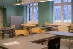 Vänersborg. Norra skolan, klassrum