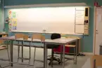 Vänersborg. Norra skolan, klassrum