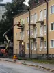 Fonden för större arbetarebostäder, balkong.