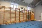 Vänersborg, Norra skolan. Gymnastiksal