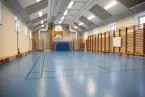 Vänersborg, Norra skolan. Gymnastiksal