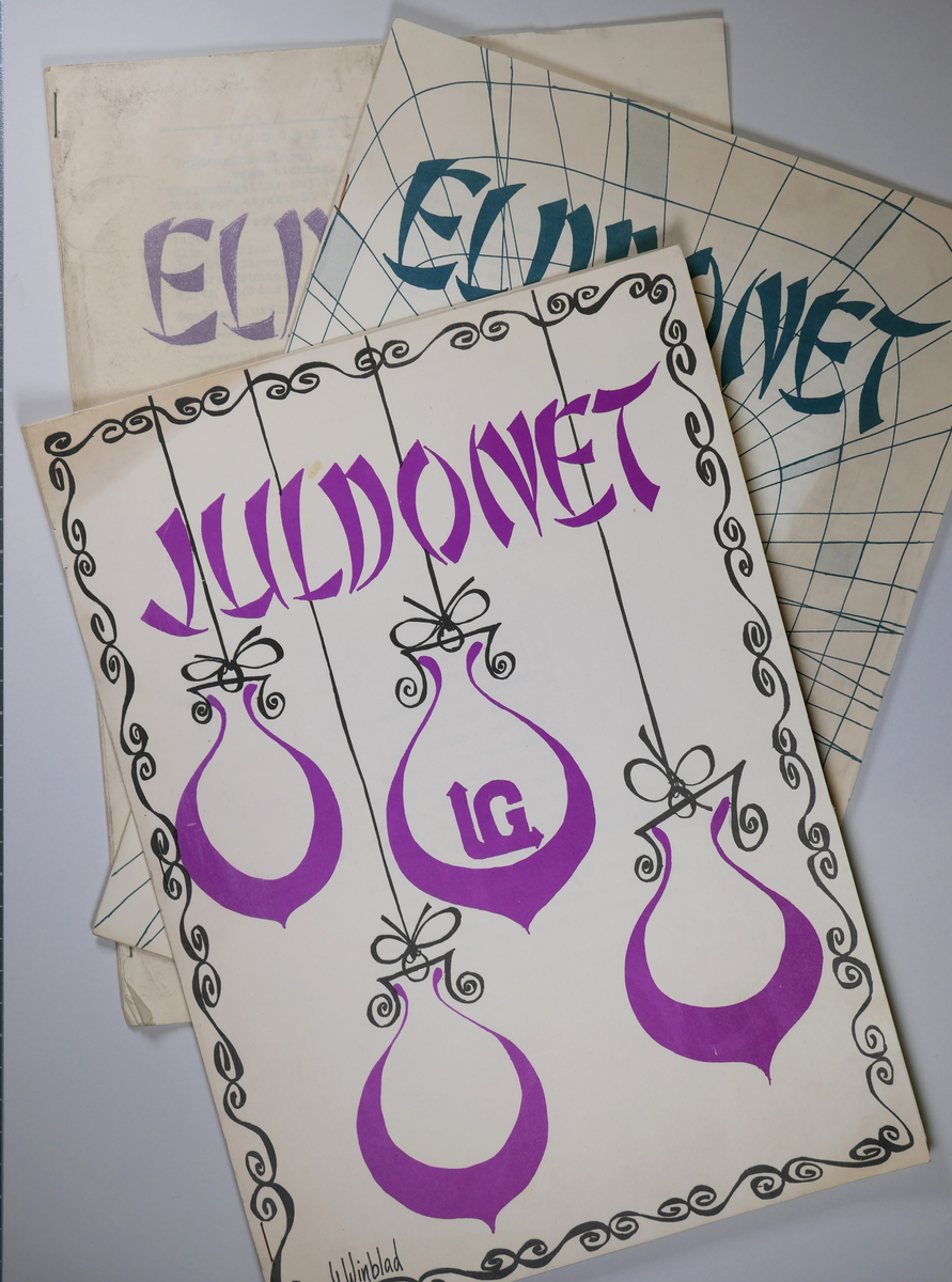 Ungdomsföreningen Gnistan, Alingsås.

Tidningen Elddonet, nr 1 - 3, 1958.
Ej tryckt och utgiven, egen tillverkning och utgivning.

Hemmaproducerad tidning.