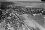 Flygfoto över Hedemora 1935-1937.