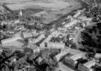 Flygfoto över Hedemora 1958.