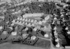 Flygfoto över Hedemora 1958.