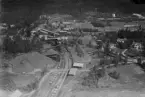 Flygfoto över Idkerberget, Borlänge 1935-1937