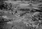 Flygfoto över Häradsbygden, Leksand 1966.