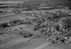 Flygfoto över Rönnäs, Leksand 1960.