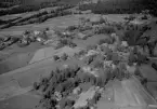 Flygfoto över Rönnäs, Leksand 1960.