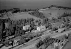 Flygfoto över Rättvik 1960.