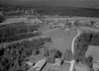 Flygfoto över Röjeråsen, Rättvik 1960.