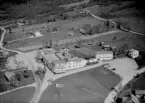 Flygfoto över Rättvik 1962