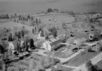 Flygfoto över Rättvik 1962.