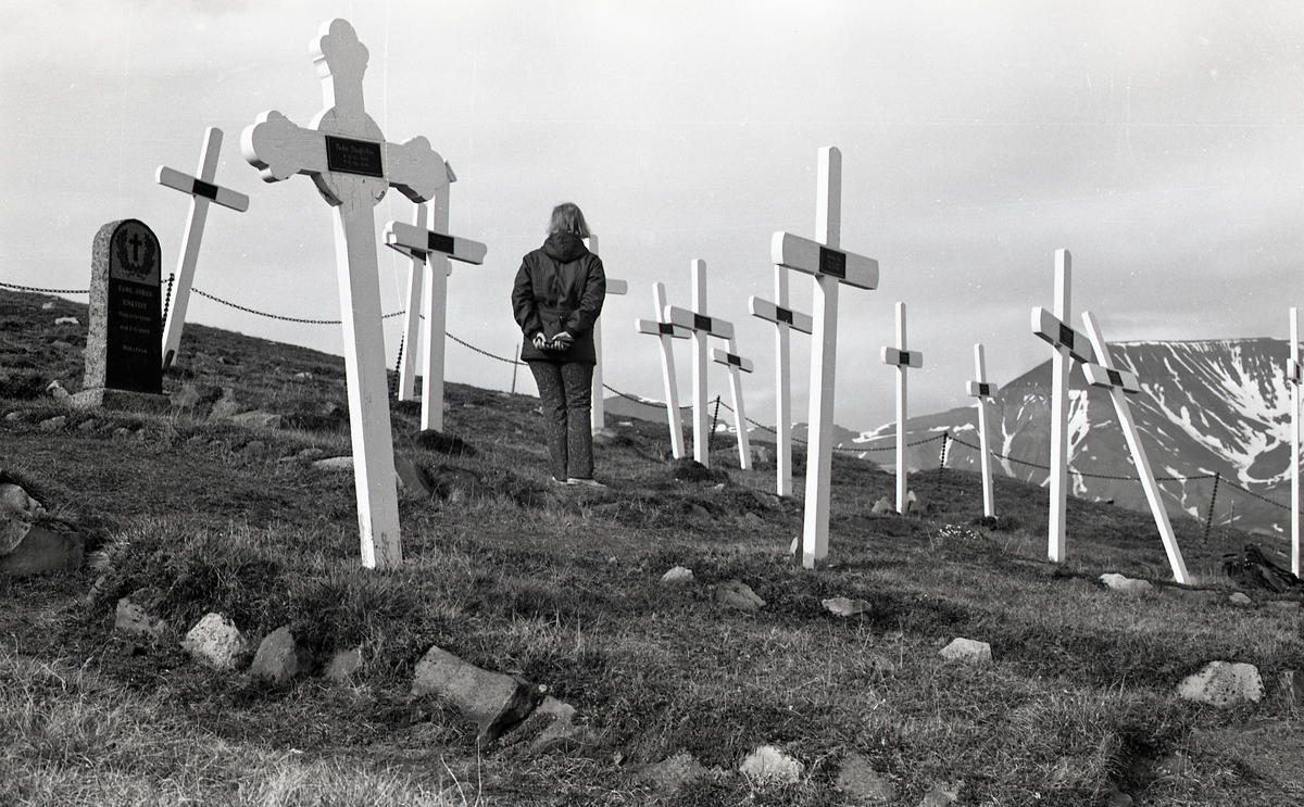 Kirkegården i Longyearbyen. 