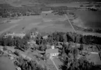 Flygfoto över Rönndalen, Enviken 1964.