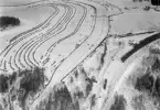 Flygfoto över Rämen. Vinterlandskap år 1935.