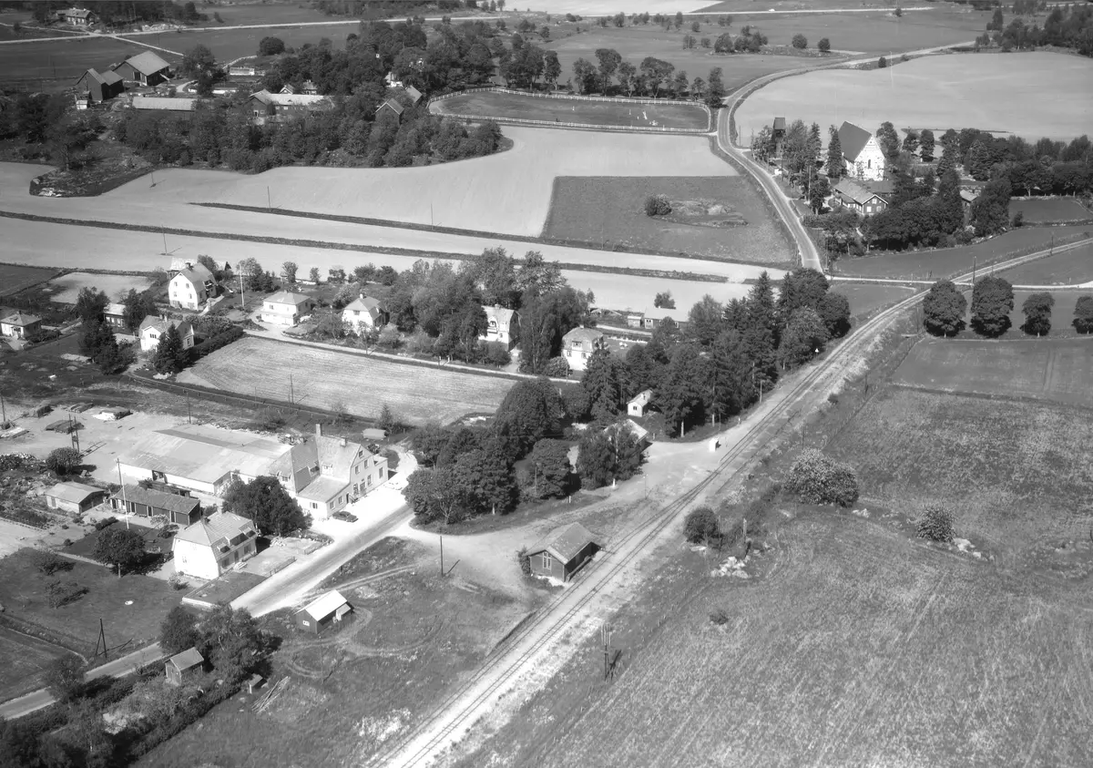 Flygfoto över Ununge
