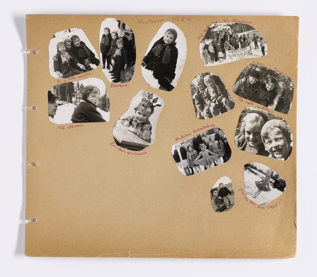 Albumet inneholder barnebilder av Synnøve Brænsdhøi sin datter Mette Digerud Brænsdhøi i alderen 7 til 16 år (1954 - 1965).  

Avbildet personer: Mette Digerud Brændsøi, Synnøve Brænsdhøi, Knut Kristian Brændshøi, Kari Brændsøi, .