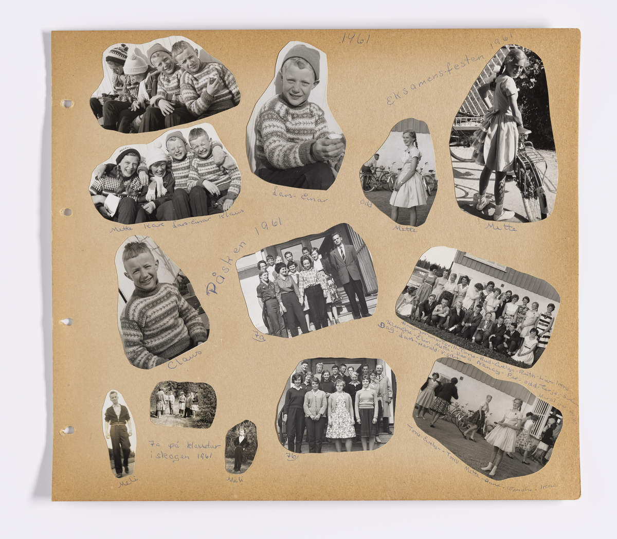 Albumet inneholder barnebilder av Synnøve Brænsdhøi sin datter Mette Digerud Brænsdhøi i alderen 7 til 16 år (1954 - 1965).  

Avbildet personer: Mette Digerud Brændsøi, Synnøve Brænsdhøi, Knut Kristian Brændshøi, Kari Brændsøi, .