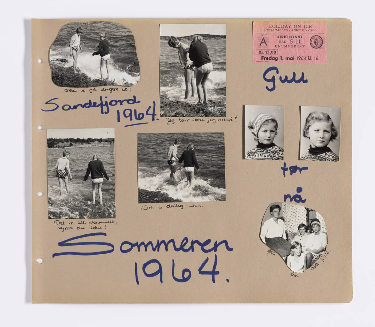 Albumet inneholder barnebilder av Synnøve Brænsdhøi sin datter Mette Digerud Brænsdhøi i alderen 7 til 16 år (1954 - 1965).  

Avbildet personer: Mette Digerud Brændsøi, Synnøve Brænsdhøi, Knut Kristian Brændshøi, Kari Brændsøi, .