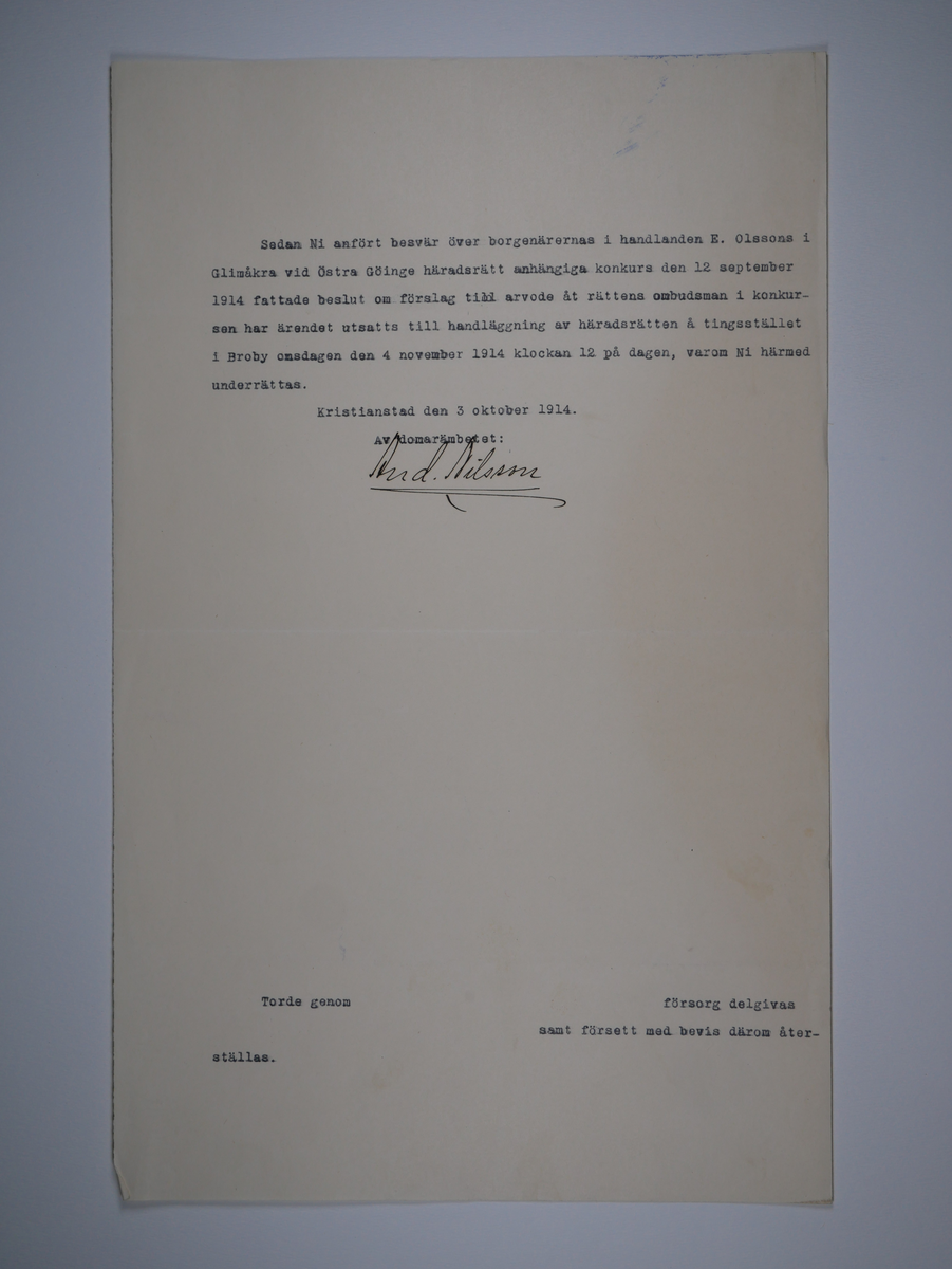 Alingsås Bomullsväveri AB

Utdrag ur blandade domstolsprotokoll, 1898 - 1914.
Bunt.

Gåva 1983-05 av Almedahls AB