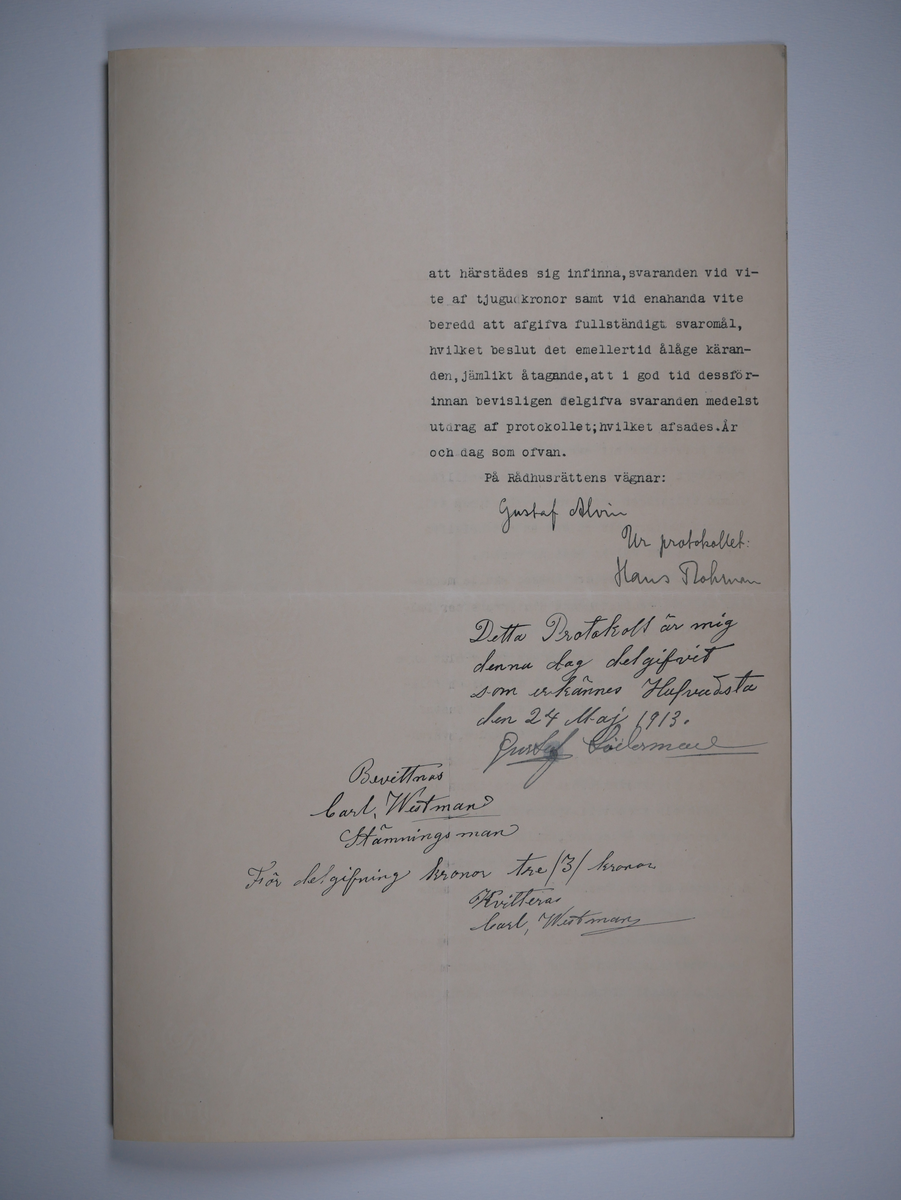 Alingsås Bomullsväveri AB

Utdrag ur blandade domstolsprotokoll, 1898 - 1914.
Bunt.

Gåva 1983-05 av Almedahls AB