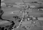 Flygfoto över Sellnäs, Borlänge 1956.