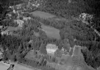 Flygfoto över Sågmyra 1956.