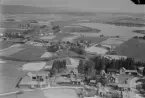 Flygfoto över Sellnäs, Borlänge 1935-1937.