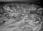 Flygfoto över Slättberg, Mora 1962.
