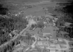 Flygfoto över Sågmyra 1962.
