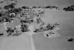 Flygfoto över Sjövik, Avesta 1965.