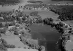 Flygfoto över Sunnansjö 1965.