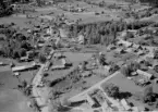 Flygfoto över Skattungbyn 1966.