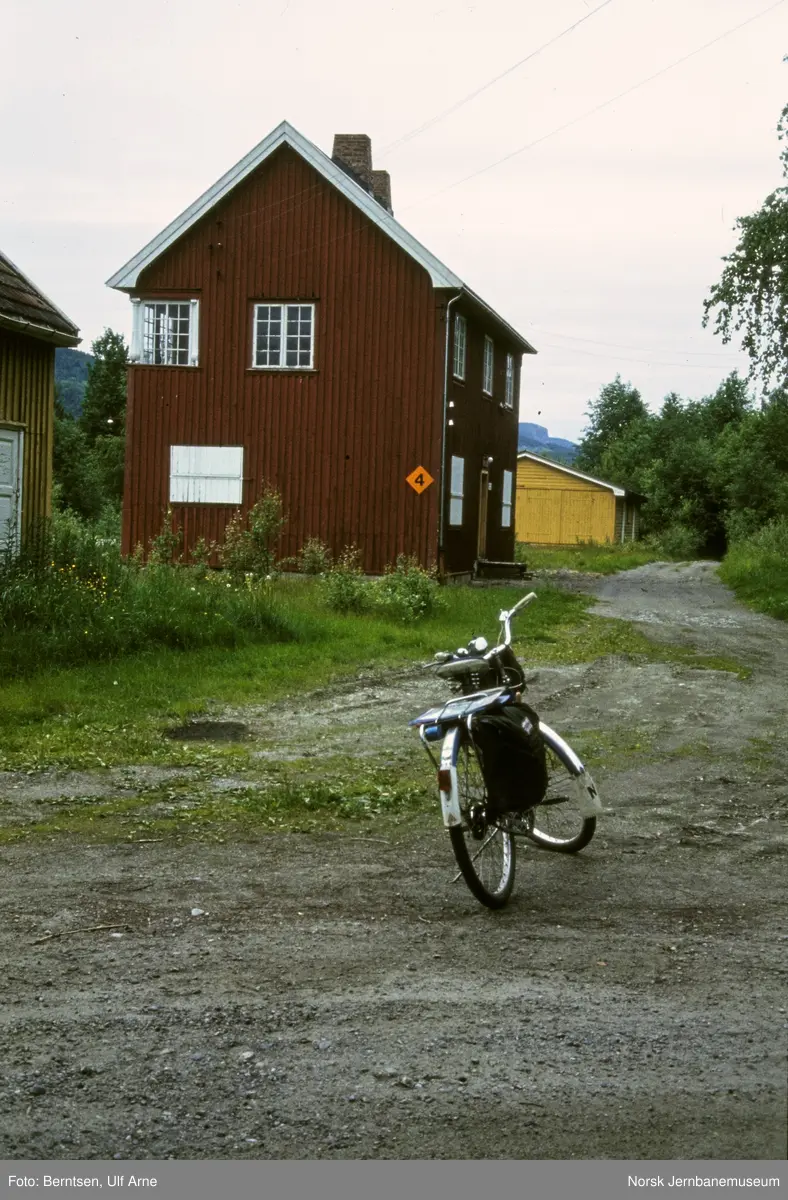 Sperillen stasjonsbygning på nedlagte Sperillbanen
