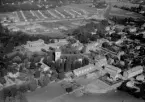 Flygfoto över Säter 1958.