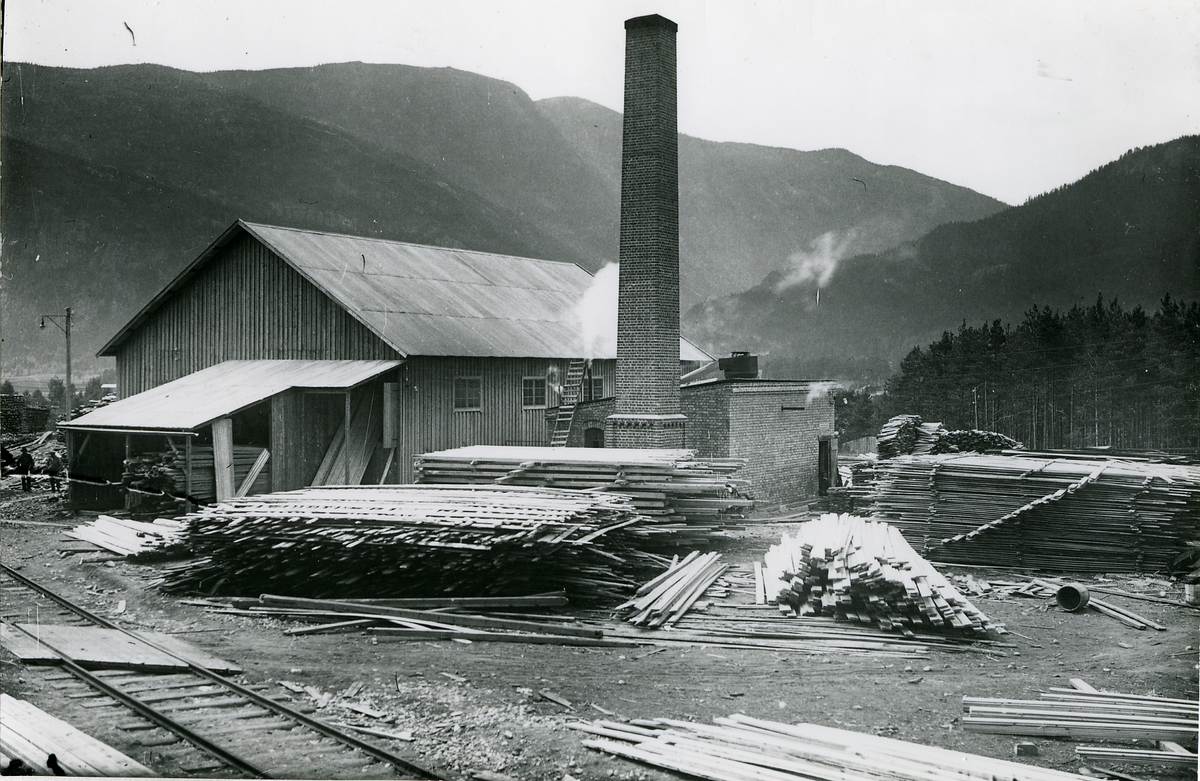 Nes Dampsag & Høvleri startet i 1924 som aksjeselskap.
 Bildebokbrukt
