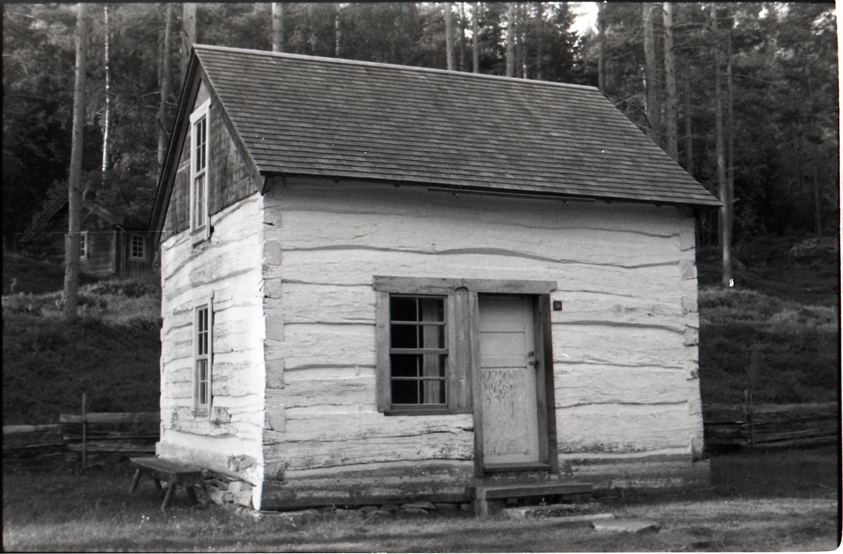 Skrattegardhuset på Hallingdal Museum. Emigranthuset.
