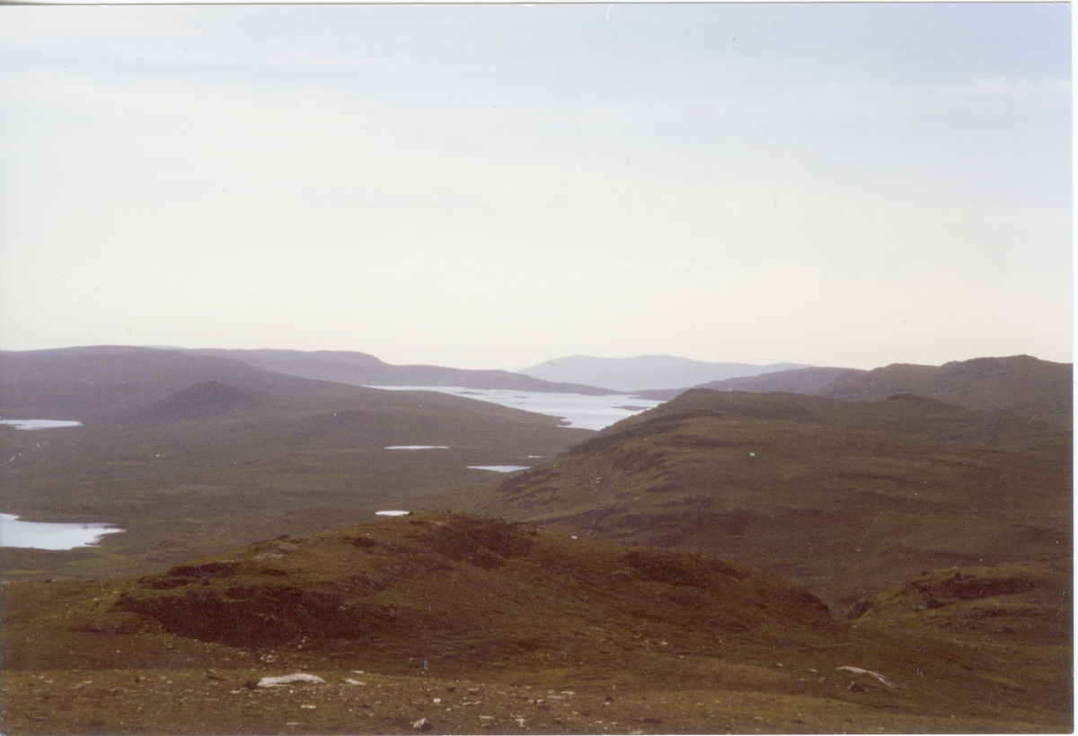 Reinsjøen sett fra Hallingnatten
Reinsjøen sett sydover fra Hallingnatten, 1315 moh. Svareleina ned til venstre. Skurvenatten til venstre i bildet. Reinsjøfjell i bakgrunnen til høyre.
