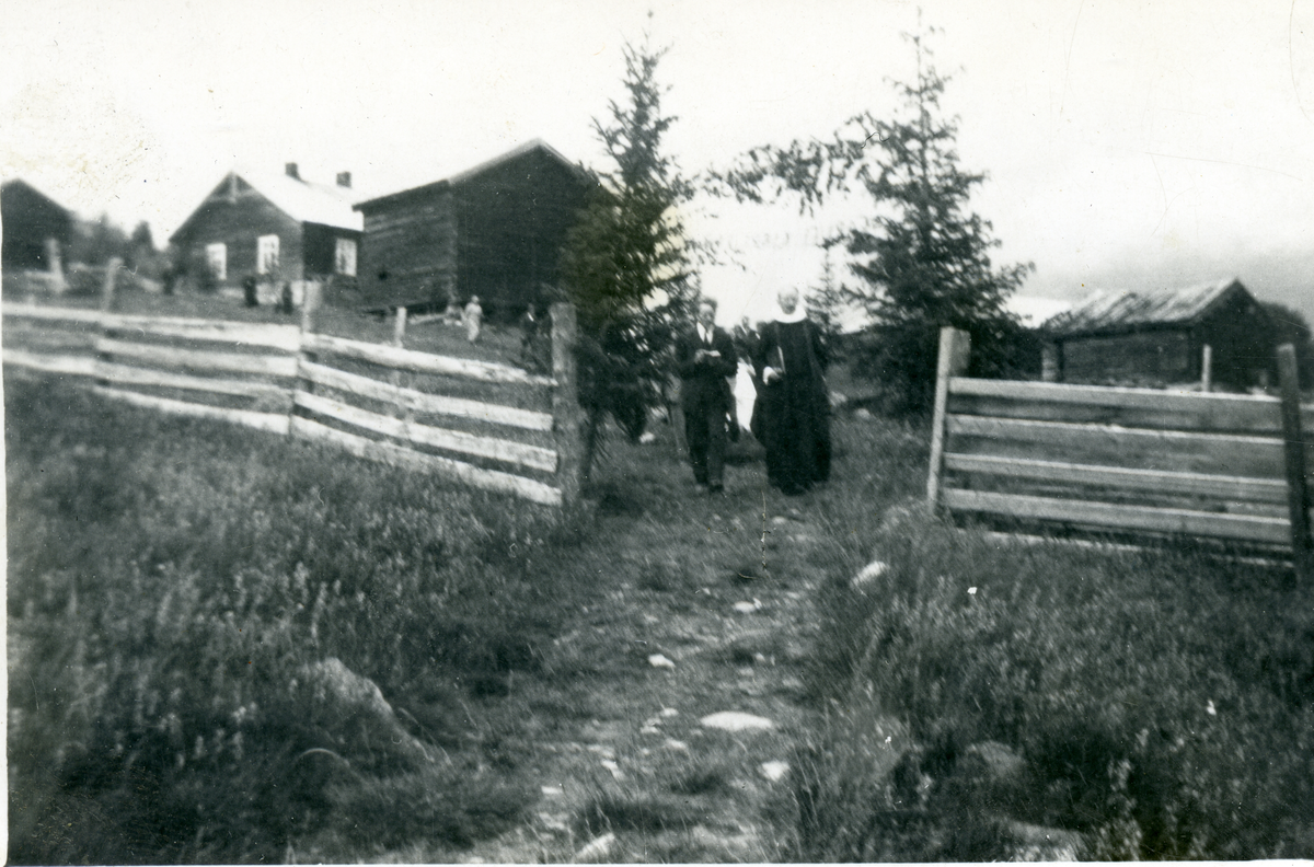 Begravelsen til Nils O. Kvarve Rodegard
