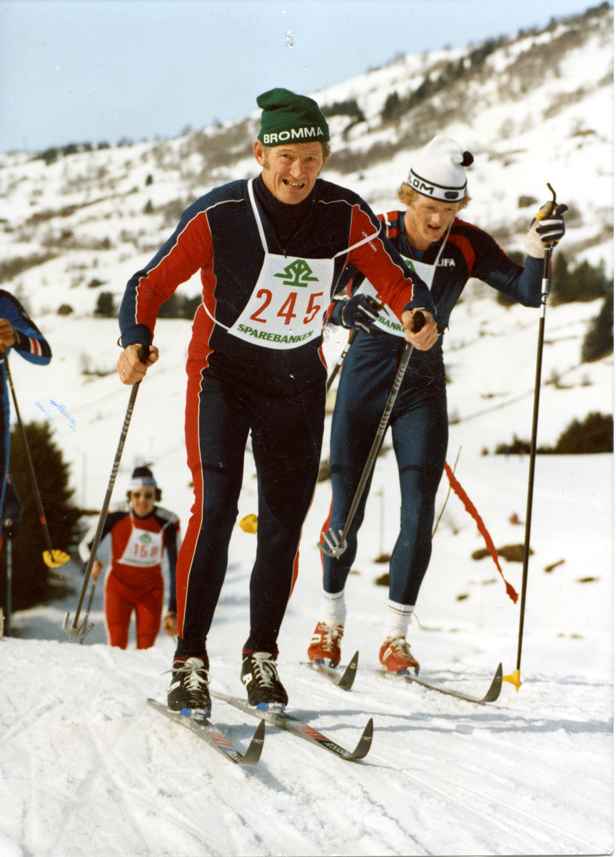 Skigåing
Thorleif Mikkelsplass under turløpet Havslovatnet rundt.
