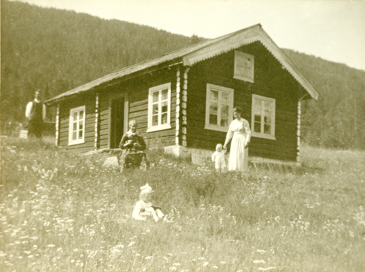 Hallingstugu ant. på i Frekeplass. Hallingstugu
