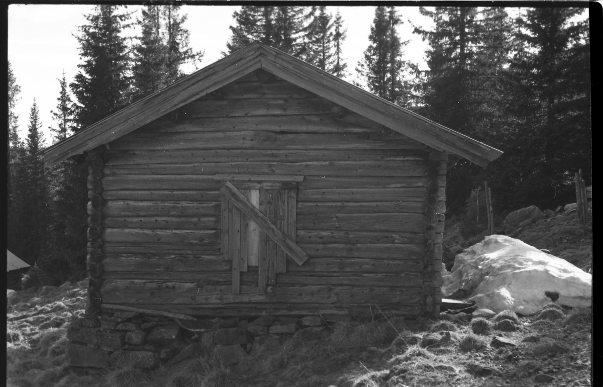 Seterbu - Renslebråten på Saupeset. Schakbilderegistrering.
