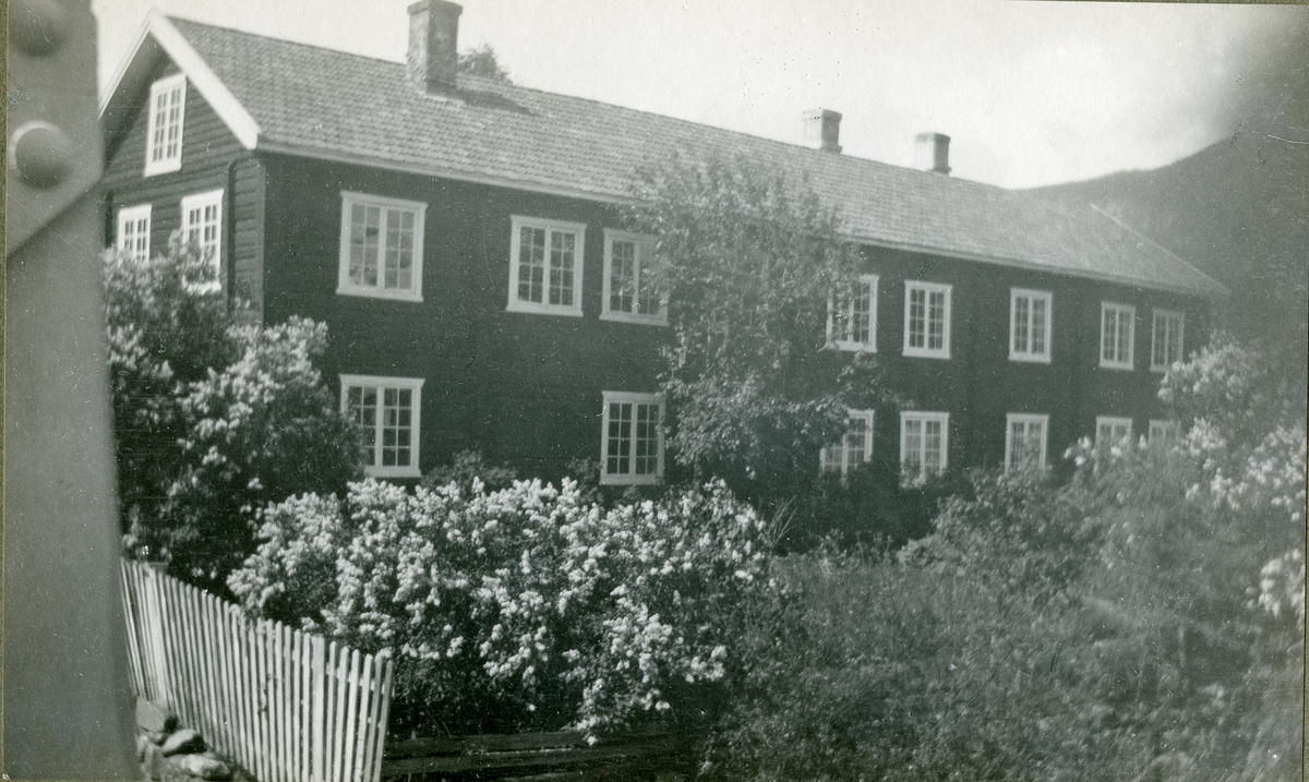 Våningshuset på Bruvollen ved Hajembrua. Chr. P. Thorbergs hjem, han døde i 1963.
