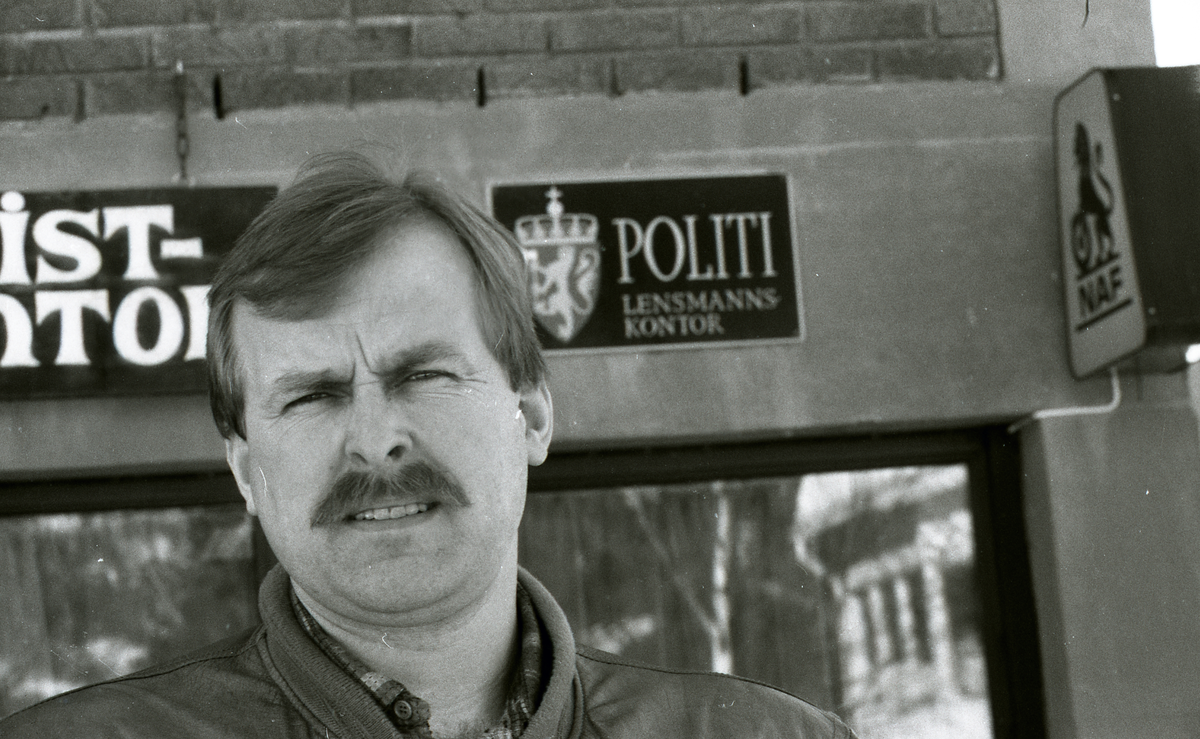 Portrett
Politibetjent Roy Riksvold
