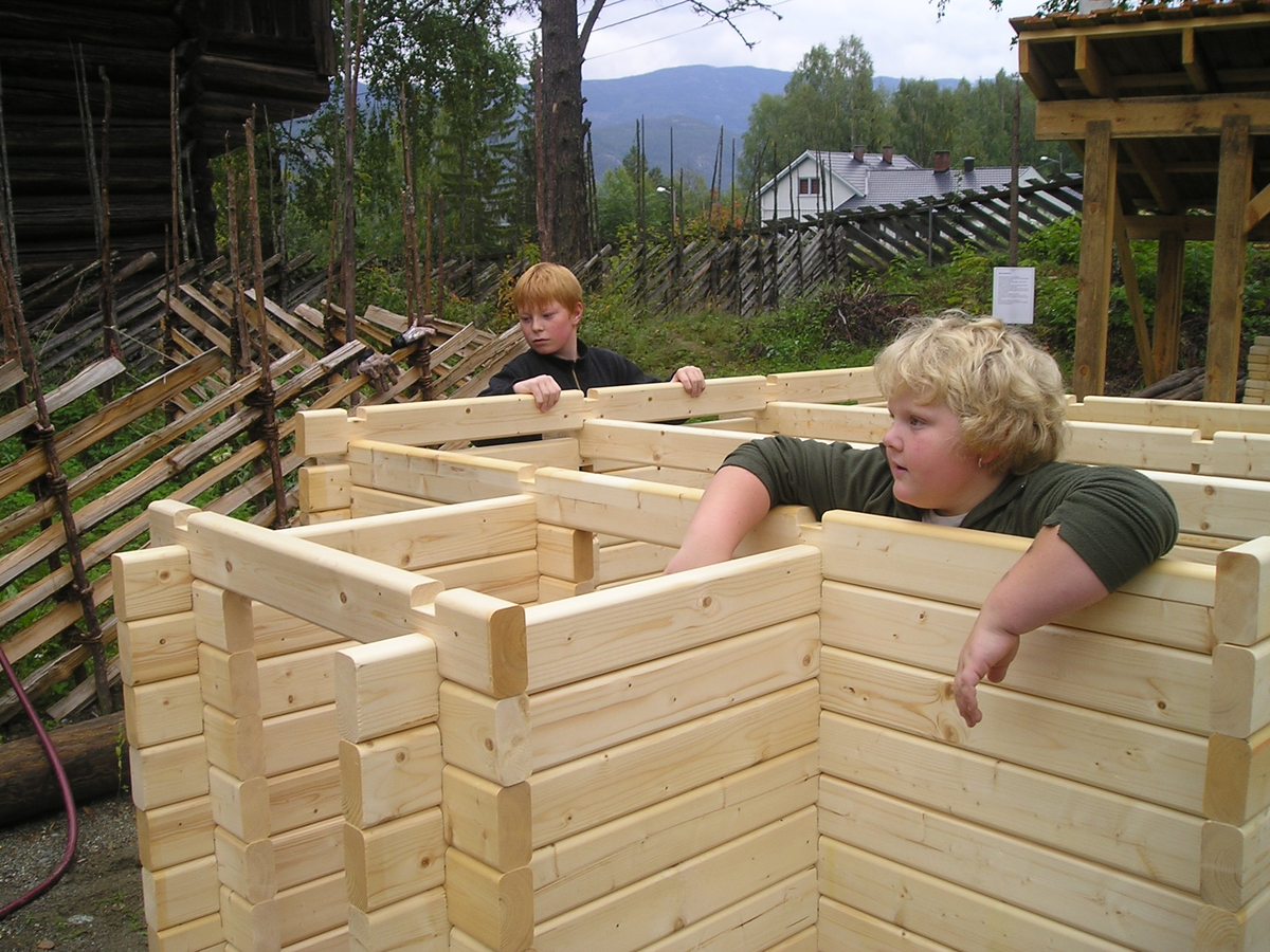 Barn i leik
Leikelafting på Hallingdal Museum
