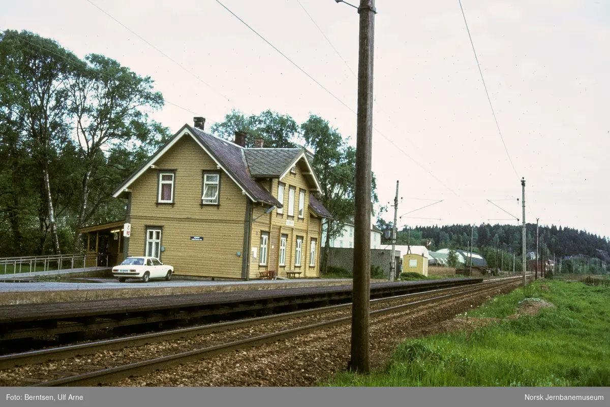 Skjeberg stasjon på Østfoldbanen