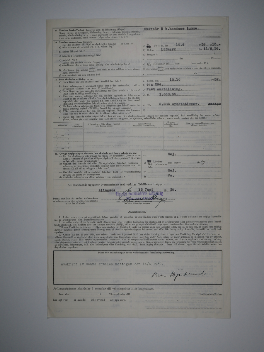 Alingsås Bomullsväveri AB

Bunt olycksfallsrapporter, 1938 -1943.

Gåva 1983-05 av Almedahls AB